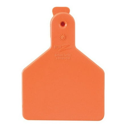25Pk 1Pc Org Calf Z Tag