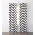 thumbnail image 1 of Paire de Panneaux de Rideaux en Perles Chevrons Mainstays, 1 of 3