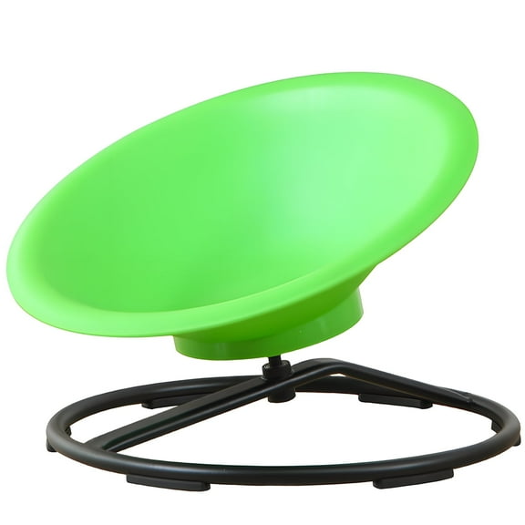 Spinning Chair for Autistic Kids, Sensory Spinning Chair for Kids,  Non-Slip Base Kids Swivel Chair, Suitable for Kids Aged 2  to Training Physical Coordination, Improving Autism Sensory Chair-Green