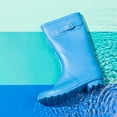 thumbnail image 3 of Norty Women's Hurricane Rain Boots – Waterproof Mid-Calf Length 11 inch Rubber Winter Spring and Garden Boots - runs a 1/2 size large, 3 of 4