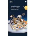 thumbnail image 2 of Modelo de coche ferroviario de carreras, animales aeroespaciales espaciales, juguetes educativos para niños, vía de tren, aventura, cerebro, juego interactivo mecánico, 2 of 2