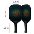 thumbnail image 2 of Franklin Sports Pickleball Paddle - Pro Player Series Carbon Fiber - USA Pickleball (USAPA) Approved, 2 of 7