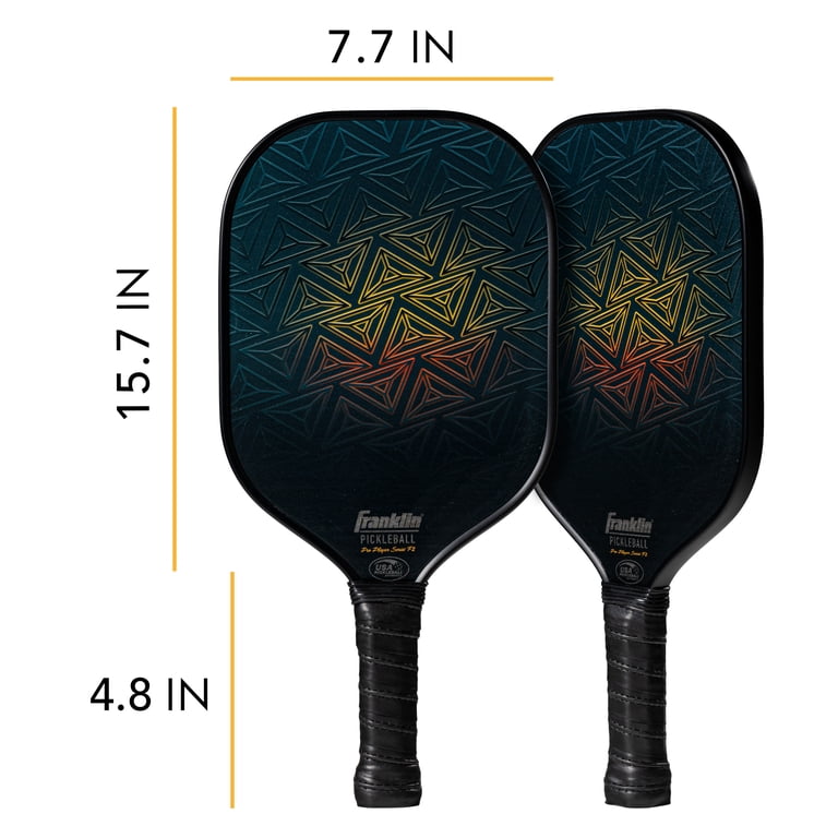 Franklin Sports Pickleball Paddle - Pro Player Series Carbon Fiber