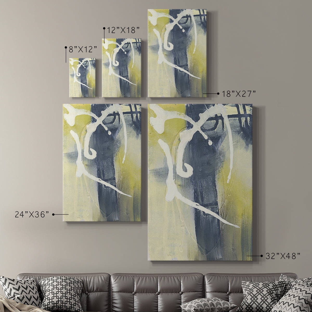 Delightful II Premium Gallery Wrapped Canvas - Ready to Hang