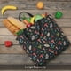 thumbnail image 5 of Balery Forest Flora and Insects Bolsa de Mano para Mujeres con Cremallera, Bolsa de Gimnasio con Compartimentos, Bolsa para Laptop, Bolsa para Trabajo, 5 of 7