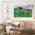 thumbnail image 5 of Elephant Stock Meadow 1880 Wall Art - Horizontal Canvas Wall Art - Living Room Wall Decor - Nature Canvas - Gray And Teal Decor By Pierre Auguste Renoir - 30" x 20", 5 of 8