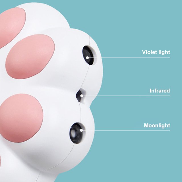 Para Gatos Láser Recargable USB Interior () Blanco