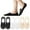 2*Black+2*Beige+2*Withe, variant on 6 Pairs No Show Socks Womens Nylon Ultra Low Cut Non-Slip Thin Liner Socks Comfort Breathable Invisible Hidden Socks for Heels Flats Lofers
