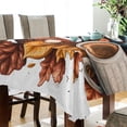 thumbnail image 4 of Yayeee Tablecloths for Rectangular Tables 54 x 54 inch Party Table Cover, Autumn Day Pattern, 4 of 6