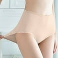 thumbnail image 6 of Womens Tummy Control Underwear Seamless High Rise Waisted Panties Full Coverage Stretch Briefs 2 Pack, 6 of 9