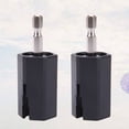 thumbnail image 3 of SHISUYAN Guitar String Winder Hexagonal Head Tools for Guitar Repair ABS Metal Black 2pcs, 3 of 9