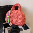 thumbnail image 4 of Bolso bandolera para mujer, bolso de compras acolchado Simple, cadena de nailon, bolsos de mano para mujer FLhrweasw Nuevo, 4 of 9