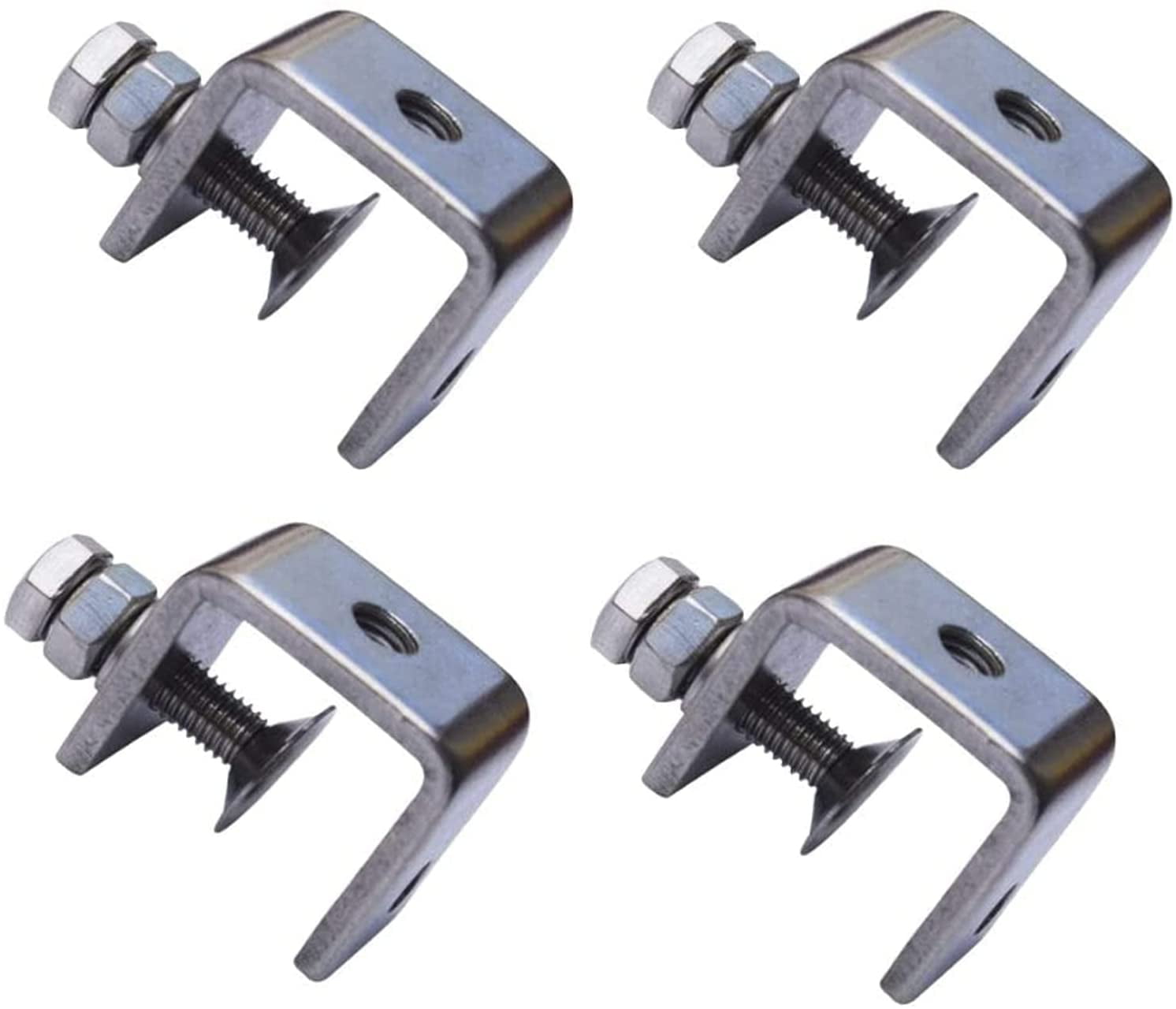C Clamps Set 6-Inch C Clamp Heavy Duty C Clamps for DIY Carpentry Woodwork Building 6 2pcs 