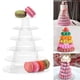 thumbnail image 4 of Torre De Exhibición De Macarrones Bandeja de exhibición de pasteles Herramientas de decoración reutilizables para la fiesta del té de Acción de Gracias de Navidad Sywqhk Libre de BPA, 4 of 7