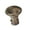 F Style Bronze, variant on 1 Piece Inner Dia.28mm Curtain Rod Finial End Vintage Retro Curtain Pole End - 14 Styles Available Red Bronze