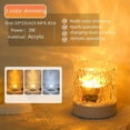 thumbnail image 1 of 1pc Dynamic Water Ripple Night Light, Projector Lamp, Ambient Lighting For Bedroom Gaming Room Decor, Cool Wall LED Lights Decorations For Home, 1 of 4