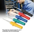thumbnail image 4 of Probes Pin Kit, 5 Pieces Probes and 20 Pieces Replacement Needles Automotive Test Kit, 37mm, Insulation Piercing Needle Pin Test Probes for Car Tester Red/Black/Blue/Green/Yellow, 4 of 4