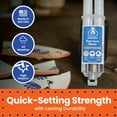 thumbnail image 2 of Brampton Fast Cure Epoxy, Quick 10-Min Set, 30-Min Cure, Waterproof 2-Part Epoxy Glue Kit for Tile, Metal, Ceramic, Glass, Wood, Stone, Strong Bonding, Sandable, Paintable Resin, Easy 1:1 Mix, 0.85oz, 2 of 8