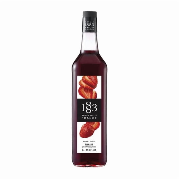 1883 Strawberry Syrup cs 6/1 ltr