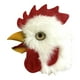 thumbnail image 4 of Máscara de cabeza de gallo, disfraz de Halloween, látex, divertido cosplay, máscara de pájaro, tocado de gallo para juego de rol, disfraz de Navidad, 4 of 8