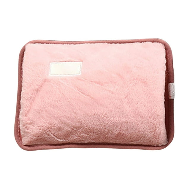 Binwennn Sac de Compresses Chaudes Rechargeable Durable Bouteille d'Eau Chaude pour Femmes Filles Enfants Chauffe-Pieds Réutilisables Micro-Ondes
