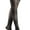 Black, variant on Sigvaris Well Being 120 Women's 15-20 Closed Toe Thigh High Compression Stockings w/Grip Top Black B
