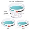 thumbnail image 4 of Plateau Tournant Lazy Susan Antidérapant, Contenant de Rangement Rotatif pour la Maison, 4 of 6