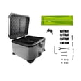 thumbnail image 4 of Caja Porta Equipaje Moto 57L Universal Plateada, 4 of 4
