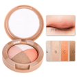 thumbnail image 4 of Paleta de sombra de ojos, maquillaje, sombra de ojos en polvo resistente al agua de larga duración, cosmético #04, 4 of 8