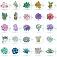 thumbnail image 2 of 50 PCS Stickers for Adults, Stickers for Water Bottles, Waterproof Stickers, Vinyl Stickers, Succulent Stickers, Used for Phone, Computer, Gifts, Including 4 PCS Mini Notebook, 2 of 6