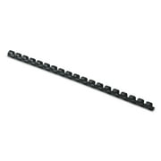 Fellowes Mfg Co. 52506 0.31 in. Diameter 40 Sheet Capacity Plastic Comb Bindings - Navy Blue (100/Pack)