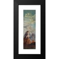 thumbnail image 2 of Paul Cézanne 11x24 Black Modern Framed Museum Art Print Titled - The Four Seasons - Winter (1860), 2 of 5