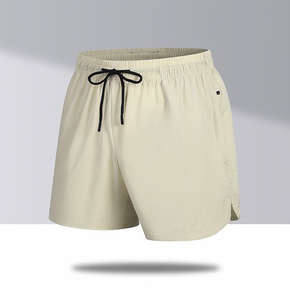 asjyhkr Plus Size Workout Runing Shorts for Men 5 Inch Inseam Gym Shorts with Pockets(L-5XL)