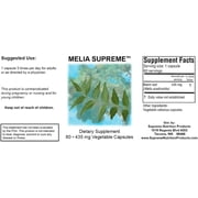 Supreme Nutrition Melia Supreme, 60 Pure Powdered Neem Leaf Vegetarian Capsules