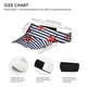 thumbnail image 3 of Balery Starfish Navy Blue Stripe Gorra deportiva con visera ajustable para mujer y hombre (talla única), 3 of 7