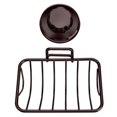 thumbnail image 6 of SANNO Super Powerful Vacuum Suction Cup Shower Soap Dish - Strong Rustproof Stainless Steel Soap Saver Sponge Holder for Bathroom & Kitchen Sink, Bronze, 6 of 6