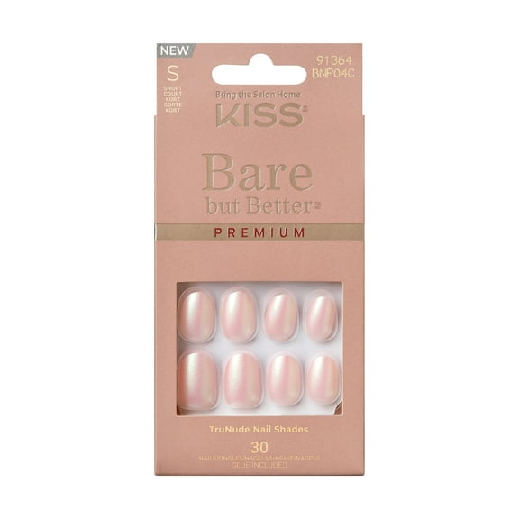 Kiss Bare But Better Premium Nails - Mocha