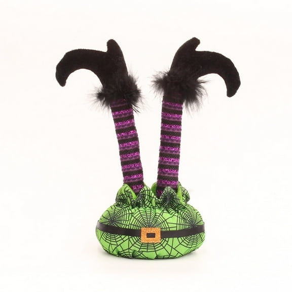 Fnochy Halloween Decorations Upside Down Legs - Spooky Party Supplies for Halloween Decor, Haunted House Scene, Easy to Hang, Durable Halloween Party Decorations