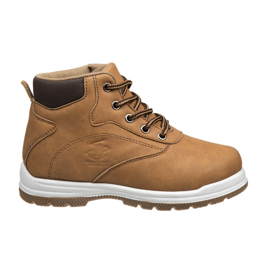 Beverly Hills Polo Club Little Kids Boys High-Top Synthetic Lace-up Boots