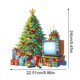 thumbnail image 2 of Kits Arte Diamantes Escritorio Acrílico Forma Especial Barco Y Faro Navidad, 2 of 9