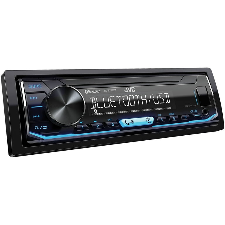 JVC Mobile KD-SX25BT Single-DIN In-Dash Digital Media Receiver