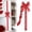 C, variant on Heart Ribbon Bows for Cabinet Decor, Large 79 Inch Valentine's Day Red and White Bows, Valentine Party Supplies for Window Kitchen Home Decor, Holiday Decorations for Wall Furniture Door Gifts