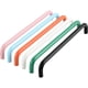 thumbnail image 3 of Tirador pequeño de color sencillo para armario, cajón, estantería, habitación infantil, naranja, rosa, azul, verde y blanco, 3 of 5