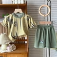 thumbnail image 2 of GCETTICToddler Boys Pajamas Cotton Summer Pjs for Boy Jammies Dinosaur Train Sleepwear Short Sets 3-4 Years, 2 of 4