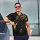 thumbnail image 4 of Fotbe Black And Gold Fire Dragon Camiseta Polo de Golf para Hombre con Estampado – Camisa Deportiva Transpirable con Cuello Abotonado-Large, 4 of 6