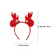 thumbnail image 3 of ¡Aprovecha!, Cintas para el pelo con forma de gorro navideño Adornos para el pelo con forma de asta Diademas navideñas Decoraciones navideñas Decoraciones para fiestas navideñas Akmoler, 3 of 8