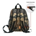 thumbnail image 5 of FORMRS School Backpack with Front Zippered Pocket 12" Student Travel Daypack, Cows and Flowers, 5 of 6
