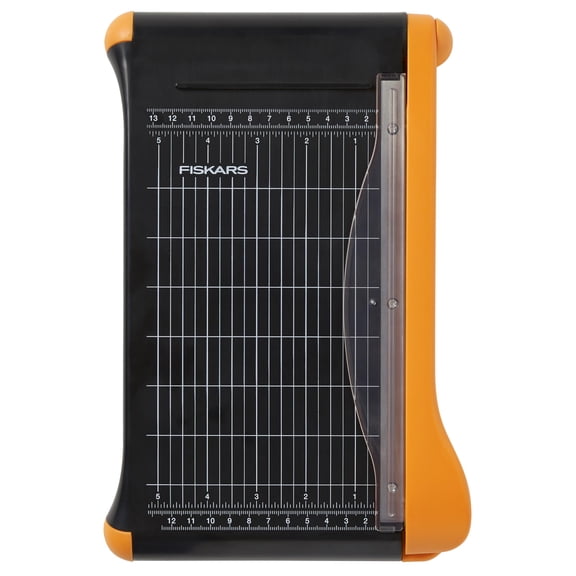 Cortador de papel Fiskars, guillotina de derivación reciclada, 9 cm, cortada