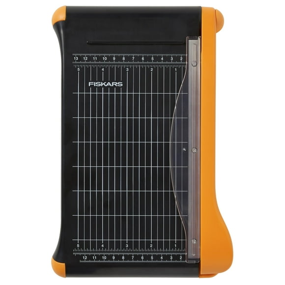 Cortador de papel Fiskars, guillotina de derivación reciclada, 9 cm, cortada