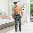 thumbnail image 7 of FREEAMG Halloween Bat Black Pajama Pants for Men, Men's Separate Bottoms, Comfortable Sleep Lounge Pj Pants, 7 of 7